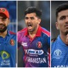 টি-টুয়েন্টির সেরা ১০ এ আফগান তিন বোলার