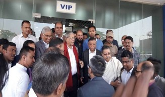 সিলেট পৌঁছেছেন ঐক্যফ্রন্ট নেতারা