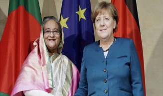 শেখ হাসিনাকে অভিনন্দন জার্মানির চ্যান্সেলরের