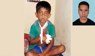 সুনামগঞ্জে শিশুর আঙুল কেটা দেয়া সেই যুবলীগ নেতা আটক
