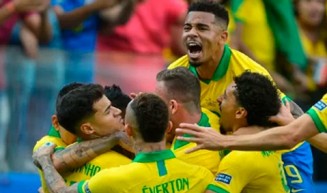 গোলবন্যায় পেরুকে ভাসালো ব্রাজিল