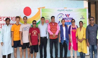 ডিআরইউ’র ১০০ মিটারে চ্যানেল আই’র মাসুম দ্বিতীয়