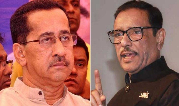 ফারুককে কেন গণভবনে ডাকা হয়নি, জানালেন ওবায়দুল কাদের
