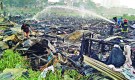 ফতুল্লায় অর্ধশত ঘর পুড়ে ছাই, আহত ১০