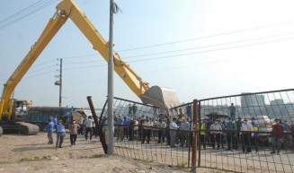 হাজী সেলিমের এলাকায় ১৫০ স্থাপনা উচ্ছেদ