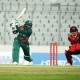 দশ মাস পর ক্রিকেটে ফিরেই বাংলাদেশের সহজ জয়