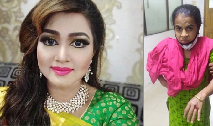 গৃহকর্মী নির্যাতন: চিত্রনায়িকা একা আটক
