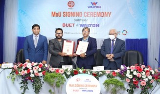 গবেষণা ও উদ্ভাবনে একসঙ্গে কাজ করবে বুয়েট-ওয়ালটন