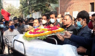 ডিআরইউতে শ্রদ্ধায় সিক্ত সাবেক সাংগঠনিক সম্পাদক হাবীবুর রহমান