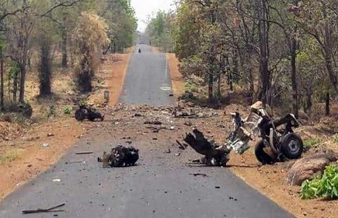 ভারতে মাওবাদীদের হামলায় ১৬ নিরাপত্তাকর্মী নিহত