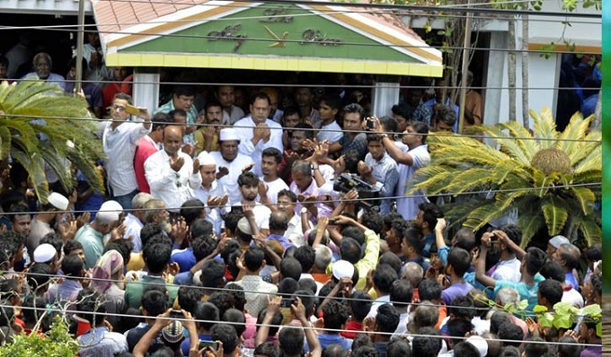 রংপুর কাণ্ডে এরশাদের পরিবার ক্ষুব্ধ