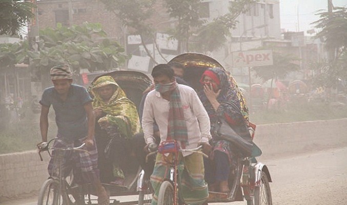 বায়ুদূষণে সবাইকে ছাড়িয়ে বাংলাদেশ