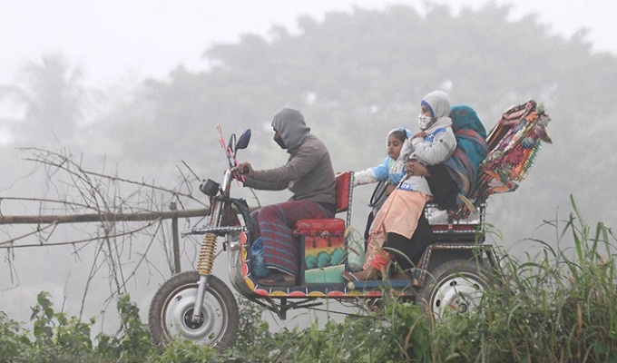 শৈত্যপ্রবাহের সাথে ঝরবে বৃষ্টি