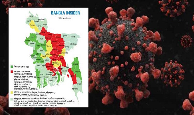 বাংলাদেশে কোথায় কতজন করোনা রোগী