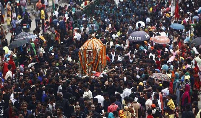 তাজিয়া মিছিলে নিষেধাজ্ঞা