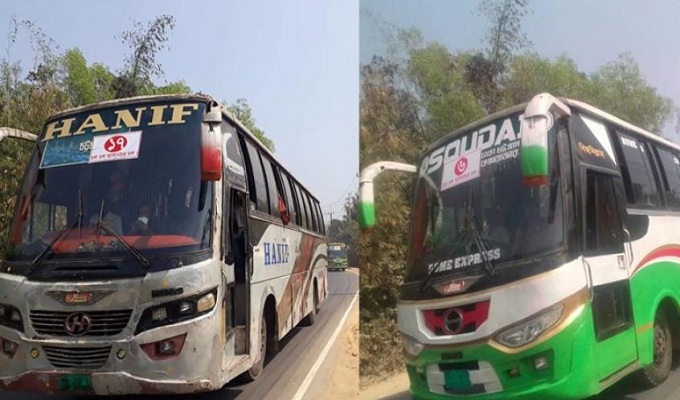 চতুর্থ ধাপে ভাসানচরের উদ্দেশে রোহিঙ্গাবাহী ২১ বাস