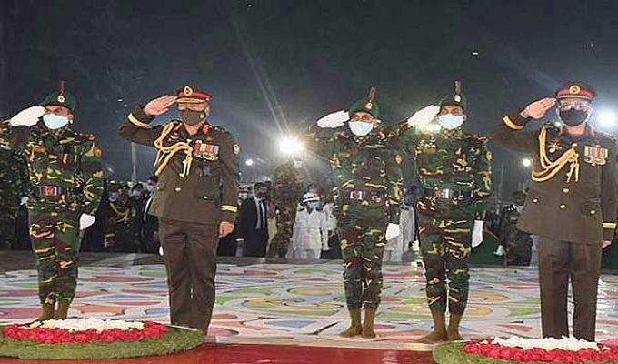 ভাষা শহীদদের প্রতি রাষ্ট্রপতি-প্রধানমন্ত্রীর শ্রদ্ধা