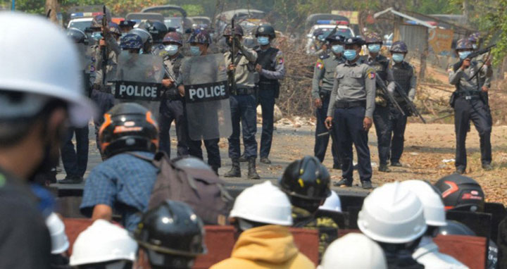 মিয়ানমারে বিক্ষোভ ঠেকাতে ‘যুদ্ধাস্ত্র’ ব্যবহার হচ্ছে : অ্যামনেস্টি