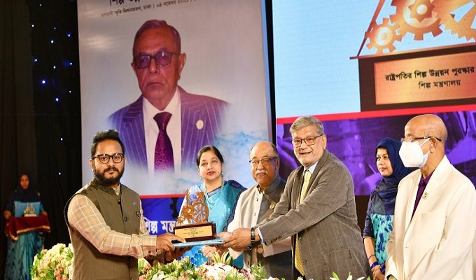 ‘রাষ্ট্রপতির শিল্প উন্নয়ন পুরস্কার’ পেলো ওয়ালটন