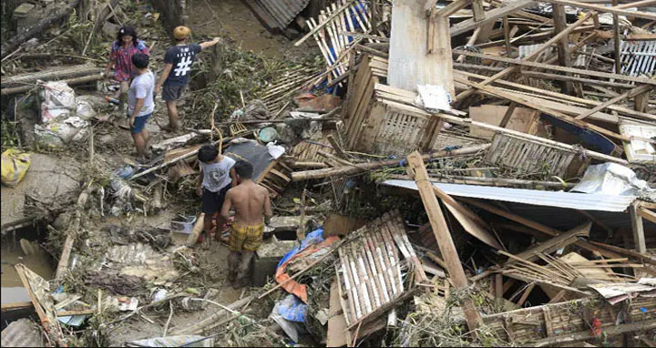 সুপার টাইফুন : ফিলিপাইনে মৃতের সংখ্যা বেড়ে ৭৫