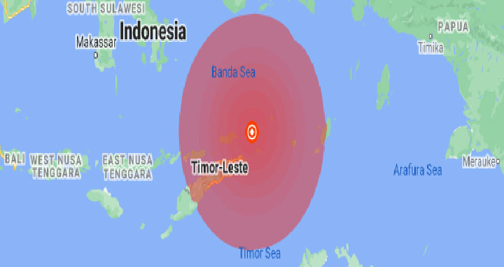 ইন্দোনেশিয়ায় ৭.৩ মাত্রার ভূমিকম্প, হাই অ্যালার্ট জারি
