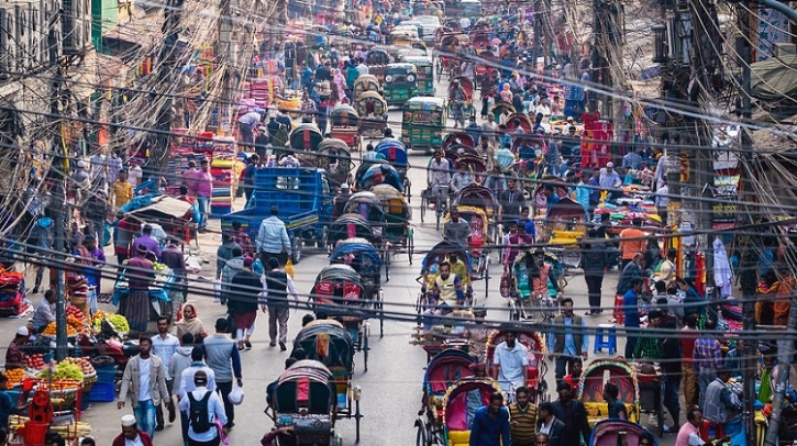 বংশাল-লালবাগসহ রাজধানীর চার থানায় বিশ্বের সর্বাধিক মানুষের বসবাস