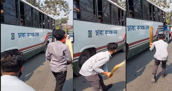 ঢাকার জ্যামে ক্রিকেট খেলার ভিডিও ক্রিকইনফোর ফেসবুক পেজে