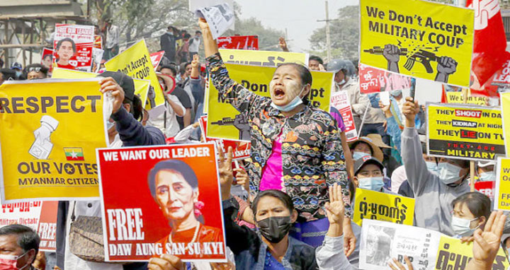 মিয়ানমারের ওপর যুক্তরাষ্ট্রসহ ৩ দেশের নতুন নিষেধাজ্ঞা