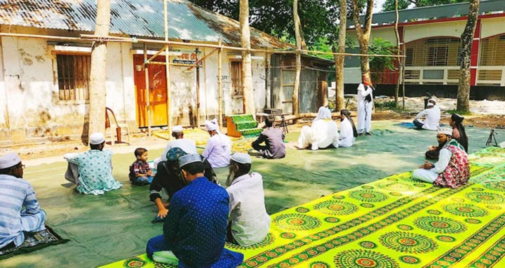 চাঁদপুরের ২ গ্রামে ঈদ উদযাপন