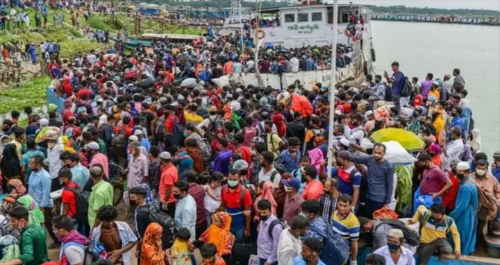 গত দুই দিনে ঢাকায় ফিরেছে ২০ লাখ মানুষ