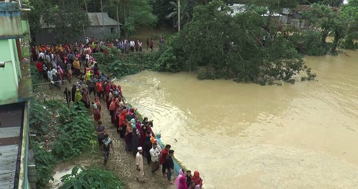 শেরপুরে বন্যায় ৩ জনের মৃত্যু