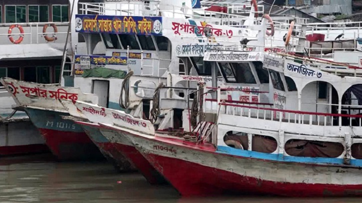 সব ধরনের লঞ্চ চলাচল স্বাভাবিক ঘোষনা   বিআইডাব্লিউটিএর