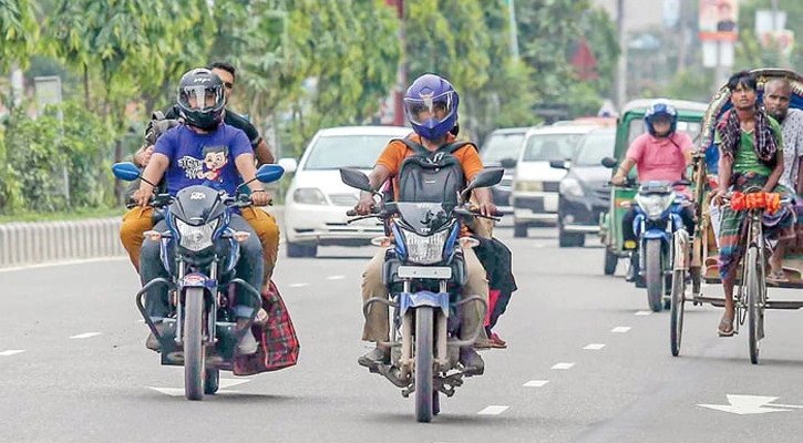 মোটরসাইকেল চলাচলে নীতিমালা করছে সরকার