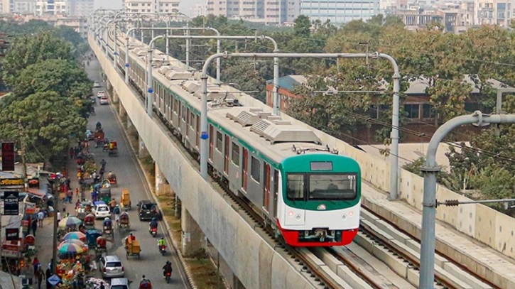 ঈদের ছুটিতেও চলবে  মেট্রোরেল