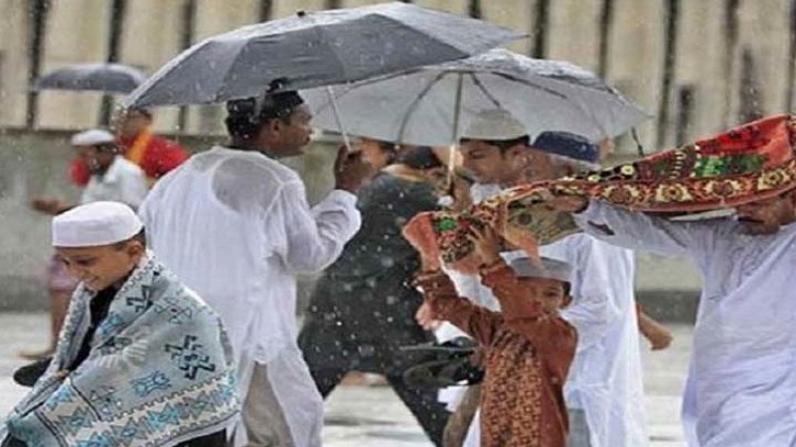 ঈদের দিনে বৃষ্টির  সম্ভাবনা 