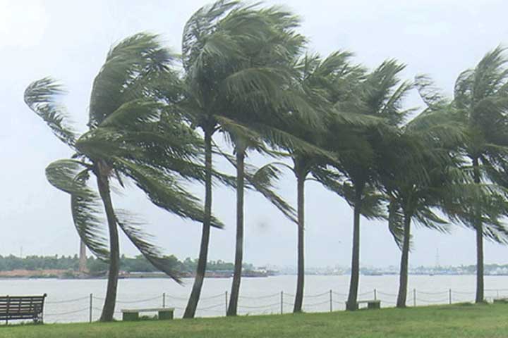 ২০ জেলায়  ঝোড়ো হাওয়া বয়ে যেতে পারে