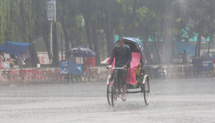 বৃষ্টিপাত দেশের সব বিভাগে আরও দুই দিন অব্যাহত থাকবে