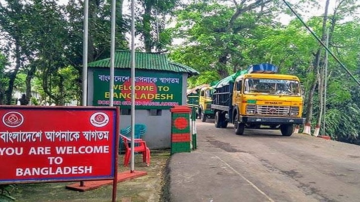 আখাউড়া স্থলবন্দর দিয়ে আমদানি-রপ্তানি কার্যক্রম শুরু 