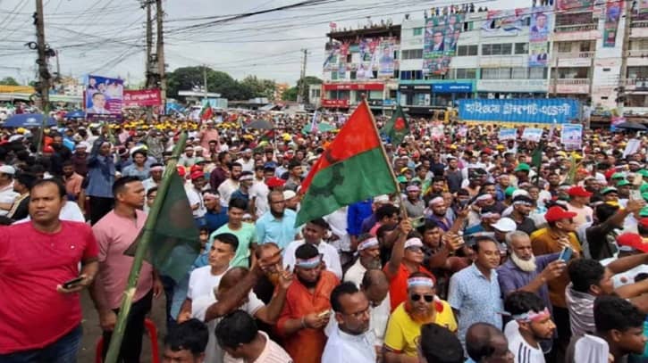 সরকার পতনের দাবিতে বরিশালে রোড মার্চ করবে বিএনপি