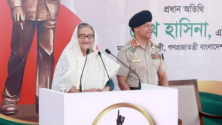 অপ্রতিরোধ্য গতিতে এগিয়ে যাচ্ছে বাংলাদেশ:  প্রধানমন্ত্রী 