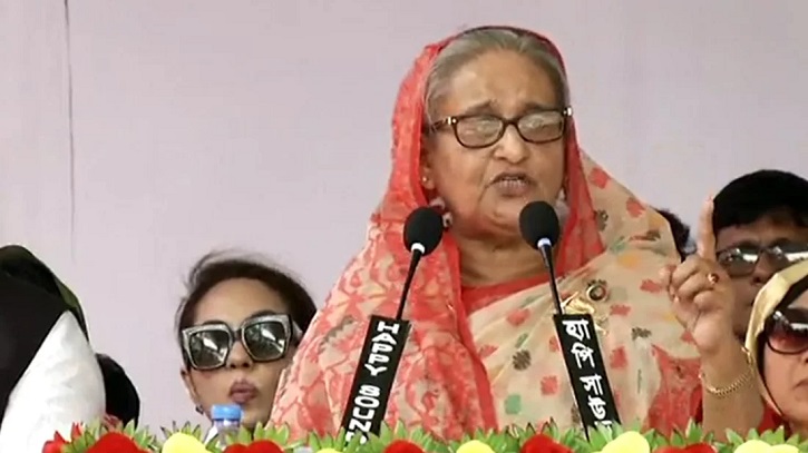 নির্বাচন বানচালের ষড়যন্ত্রে আন্তর্জাতিকভাবে অনেকে জড়িত: প্রধানমন্ত্রী 