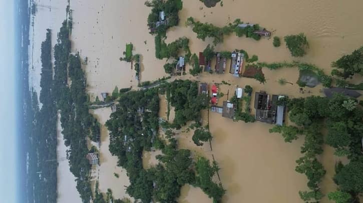 বন্যায় ১৮ জনের মৃত্যু, ক্ষতিগ্রস্ত ৪৯ লাখ ৩৮ হাজার মানুষ