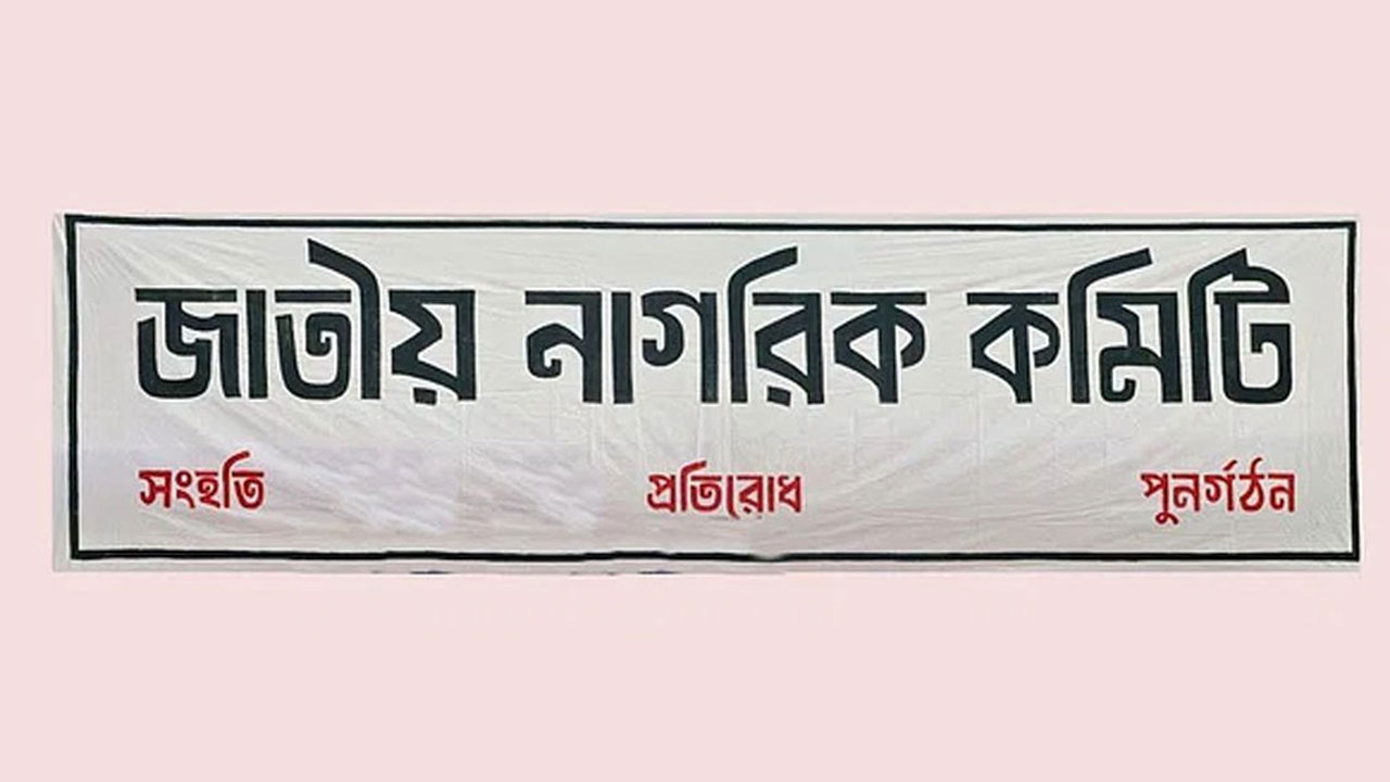 ‘জনশক্তি’ নিয়ে কোনো আলোচনা হয়নি : জাতীয় নাগরিক কমিটি