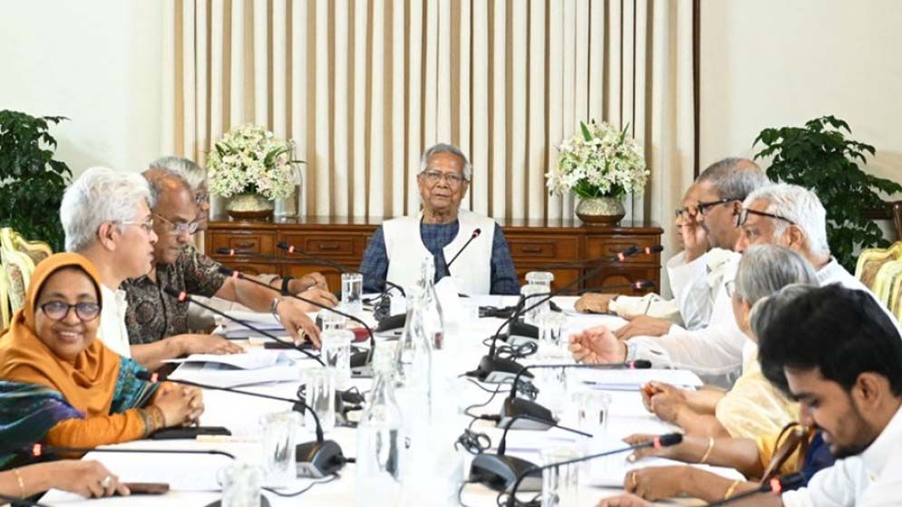 উপদেষ্টা পরিষদের বৈঠকে ৫ সিদ্ধান্ত