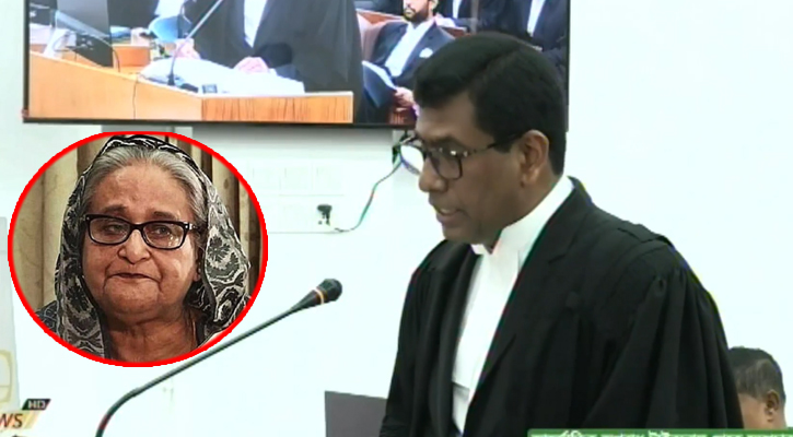 হাসিনার বিরুদ্ধে আনুষ্ঠানিক অভিযোগ দাখিলে যা বলল প্রসিকিউশন