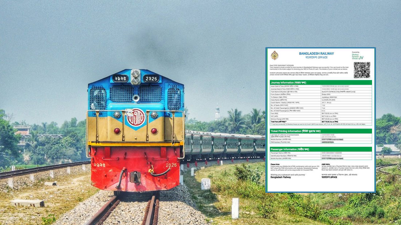 ট্রেনে ফিরতি যাত্রা : আজ বিক্রি হবে ১২ জুনের টিকিট