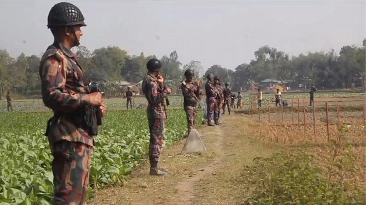 সীমান্ত দিয়ে চামড়া পাচার রোধে কঠোর অবস্থানে বিজিবি
