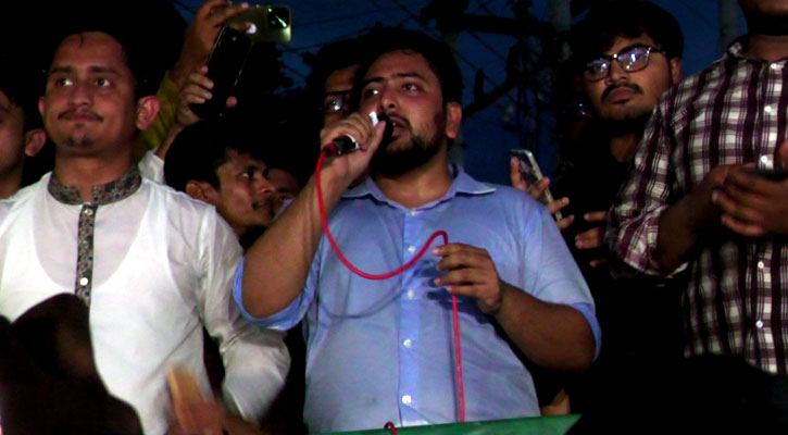 পুশ ইন করতে হলে হাসিনা ও তার দোসরদের পাঠান: নাহিদ