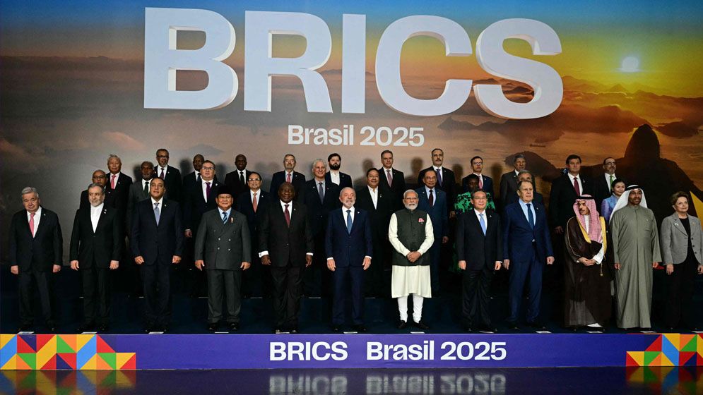 ইরান ও ফিলিস্তিনের পক্ষ নিলেন ব্রিকস জোটের নেতারা