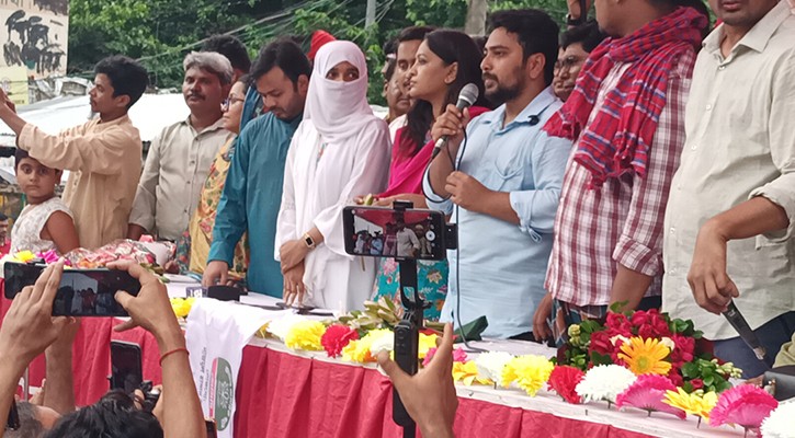 দেশে যেন আর কোনো স্বৈরাচারের জন্ম না হয়: নাহিদ ইসলাম